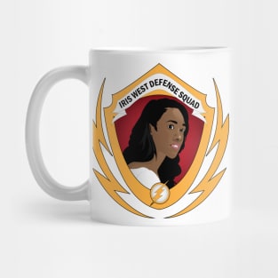 Iris West Defense Squad Coat of Arms Mug